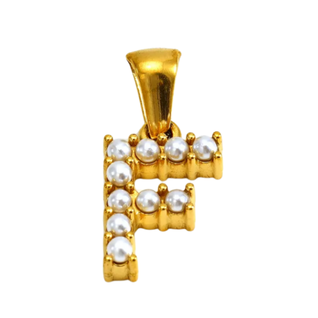 Gold and Pearl Initial Collection