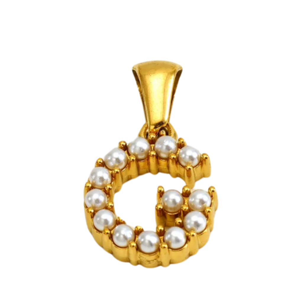 Gold and Pearl Initial Collection