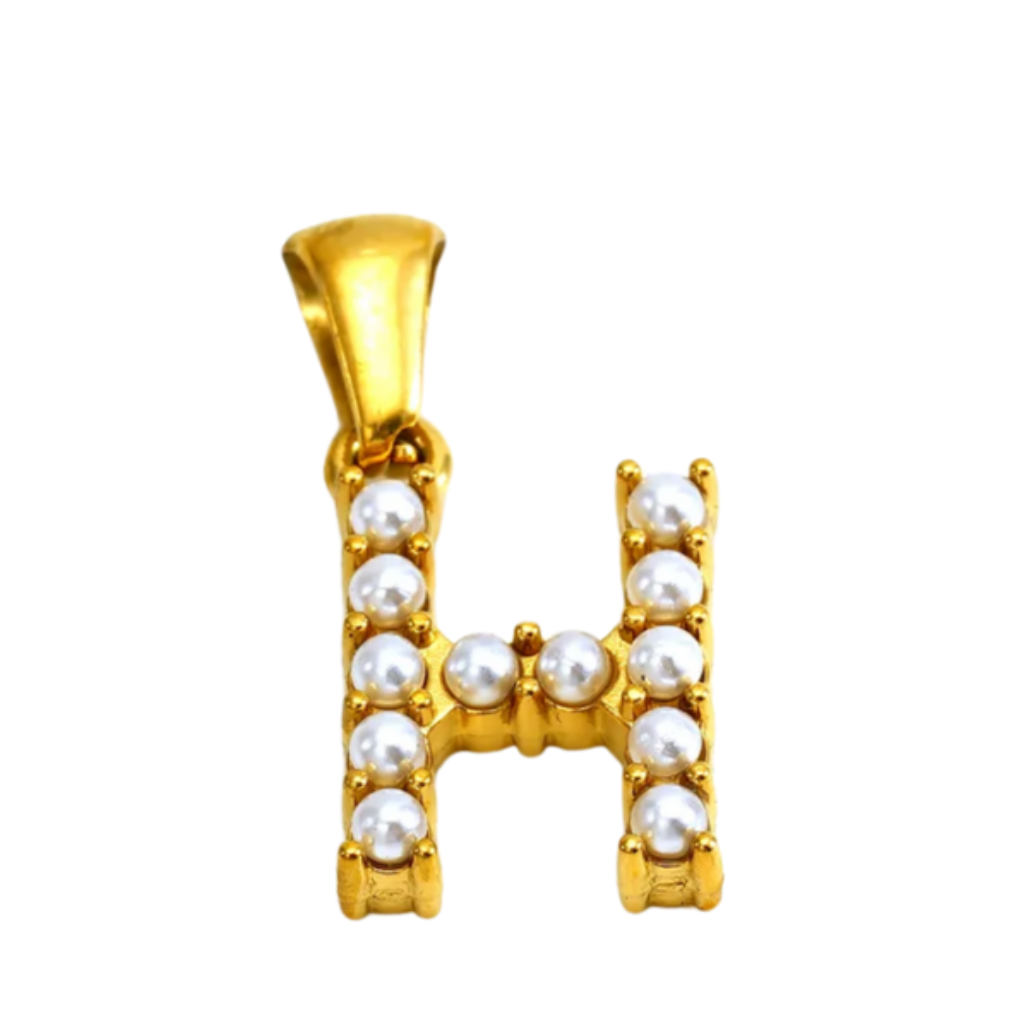 Gold and Pearl Initial Collection