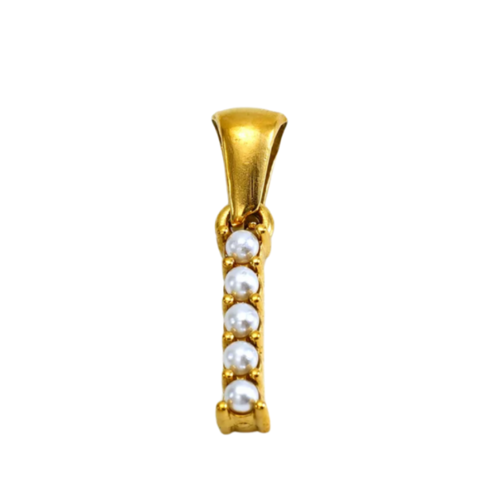 Gold and Pearl Initial Collection