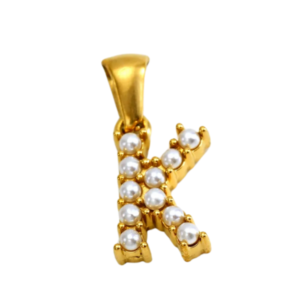 Gold and Pearl Initial Collection