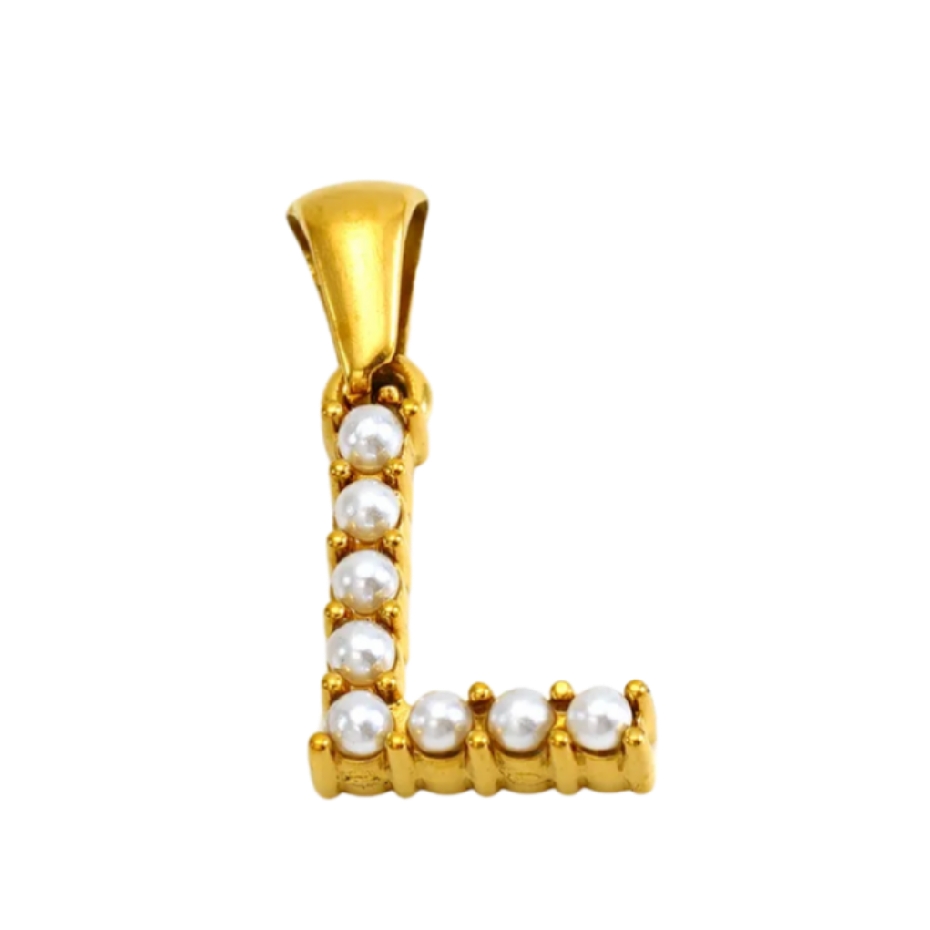 Gold and Pearl Initial Collection