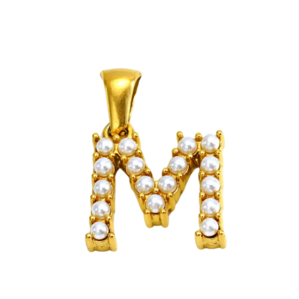 Gold and Pearl Initial Collection