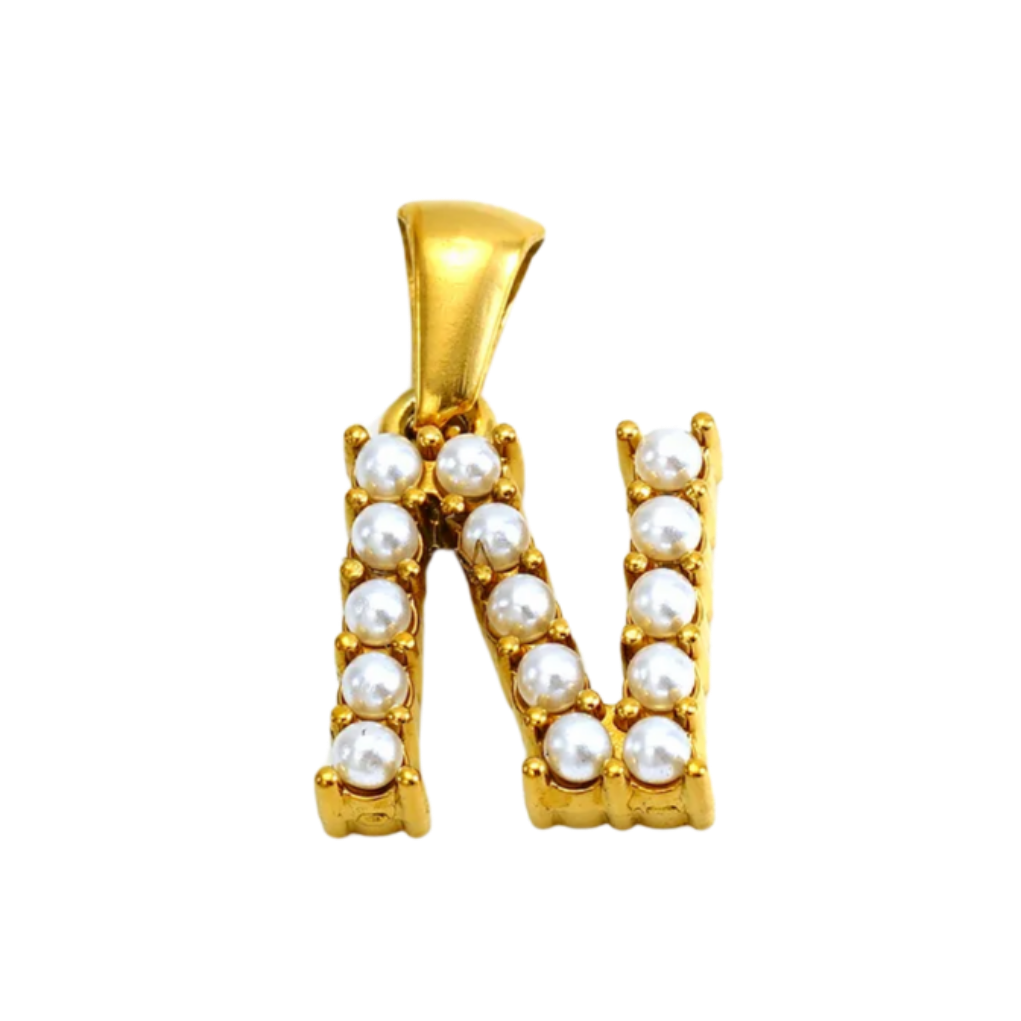 Gold and Pearl Initial Collection