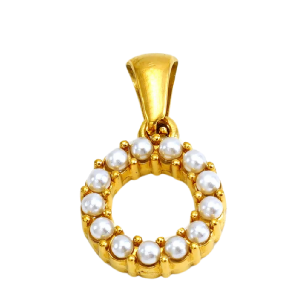 Gold and Pearl Initial Collection