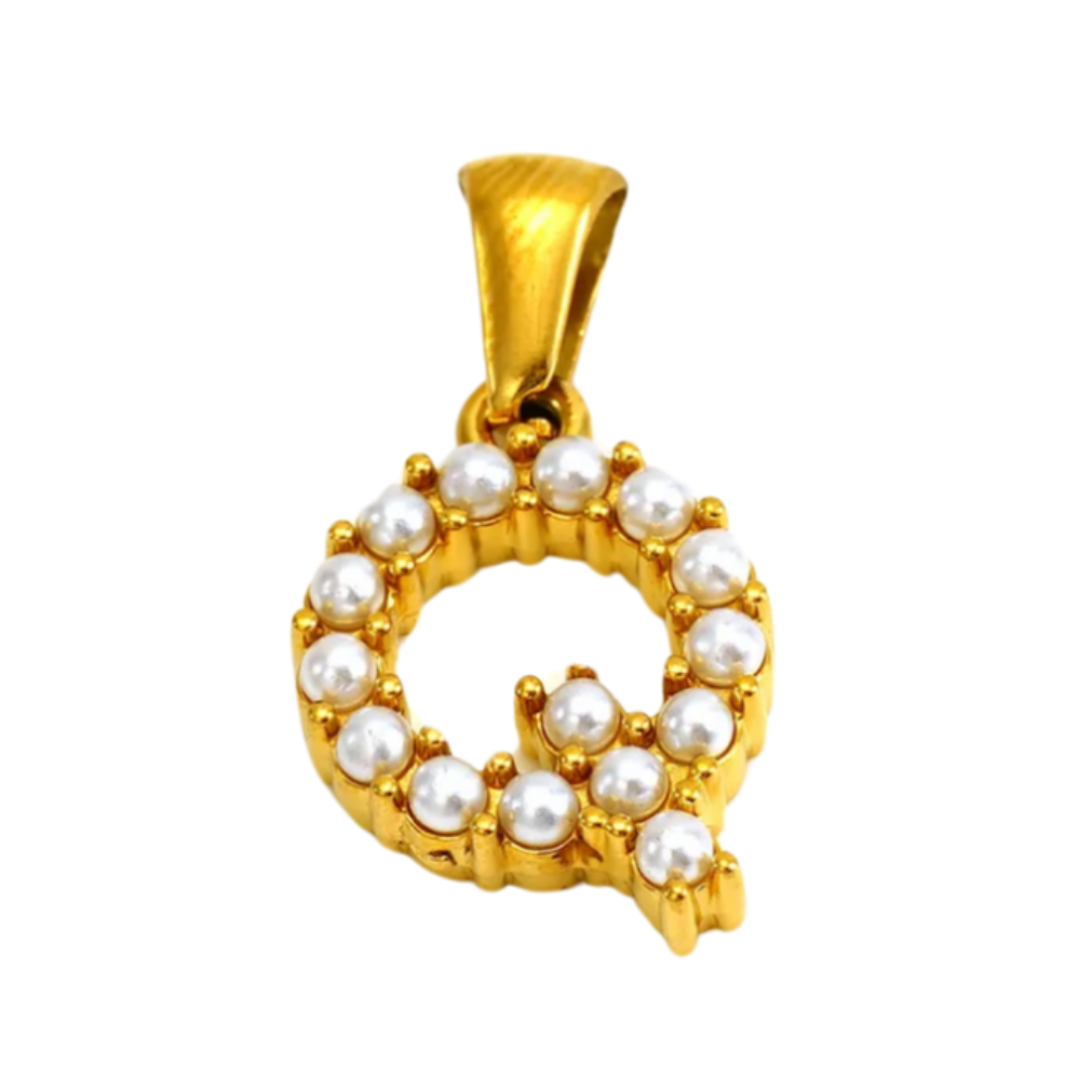 Gold and Pearl Initial Collection