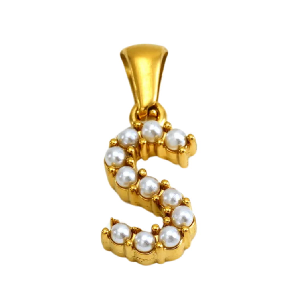 Gold and Pearl Initial Collection