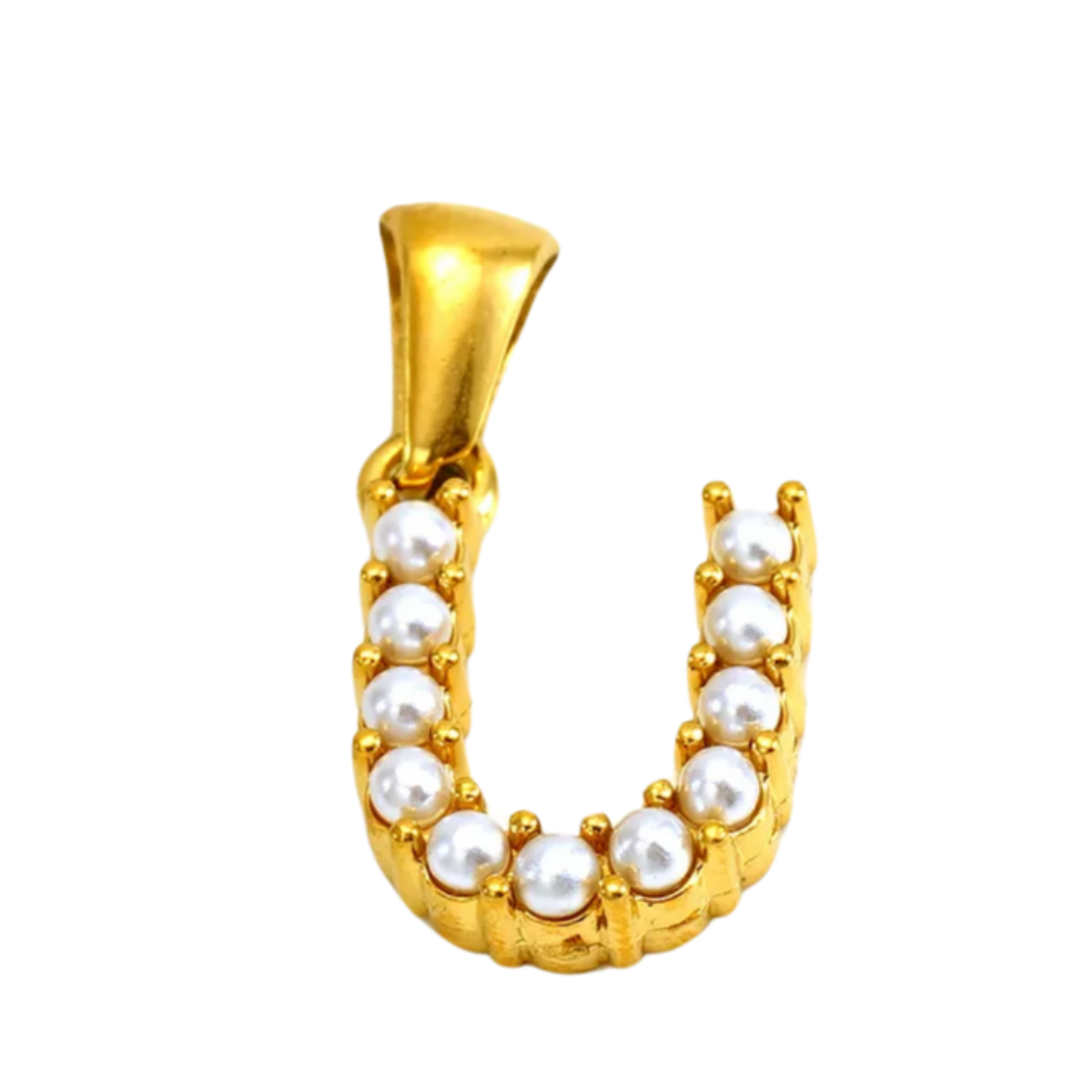 Gold and Pearl Initial Collection