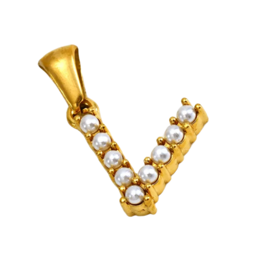 Gold and Pearl Initial Collection
