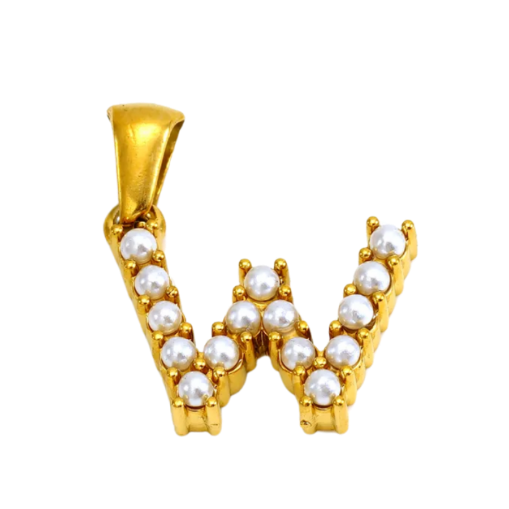Gold and Pearl Initial Collection