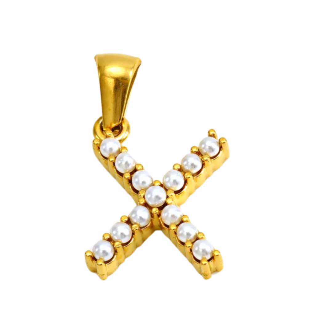 Gold and Pearl Initial Collection