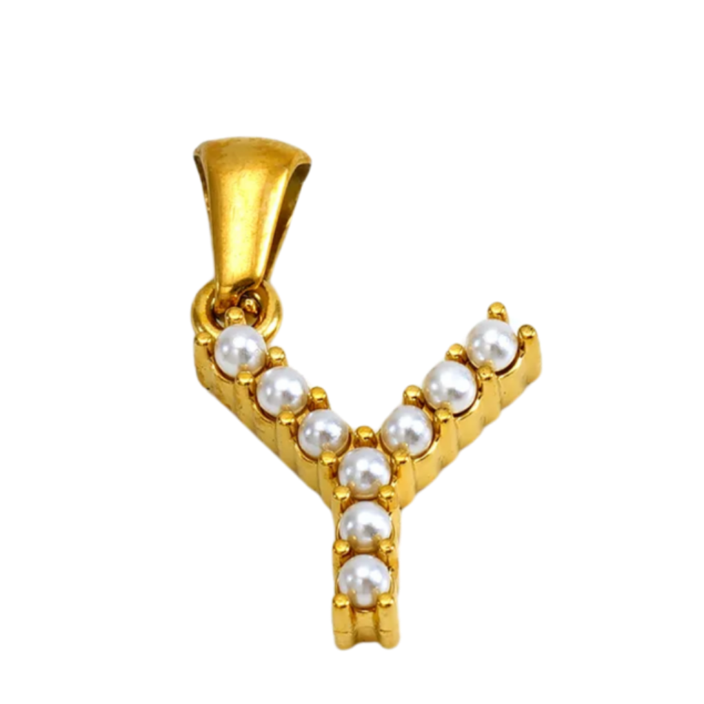 Gold and Pearl Initial Collection