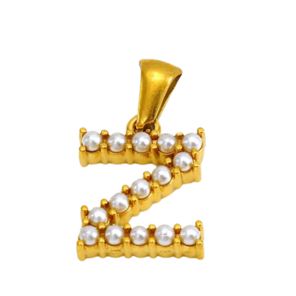 Gold and Pearl Initial Collection