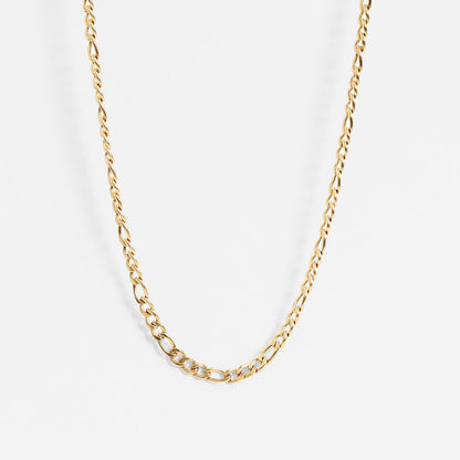 Gold Figaro Chain Necklace