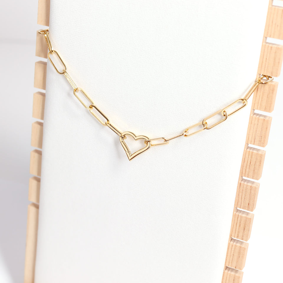 Small Heart Carabiner