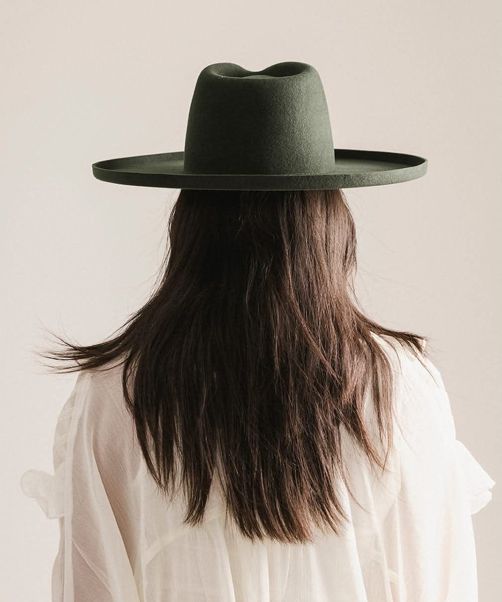 AMELIA PENCIL BRIM FEDORA HAT