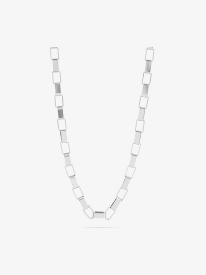 Gold Chunky Paperclip Necklace