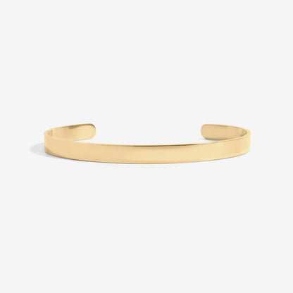Silver F* Cancer Cuff Bracelet