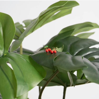 Silver Cherry Earrings
