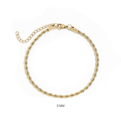 Rope Chain Bracelet - Cluster