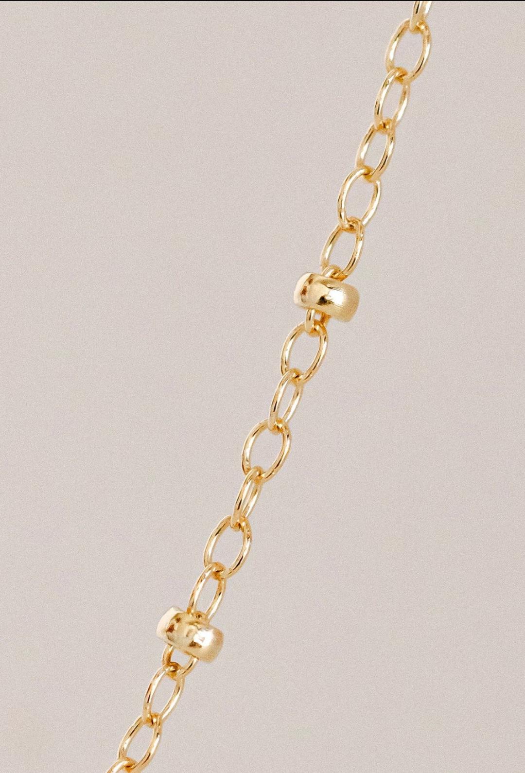 Gold Filled Satellite Chain Necklace