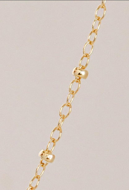 Gold Filled Satellite Chain Necklace
