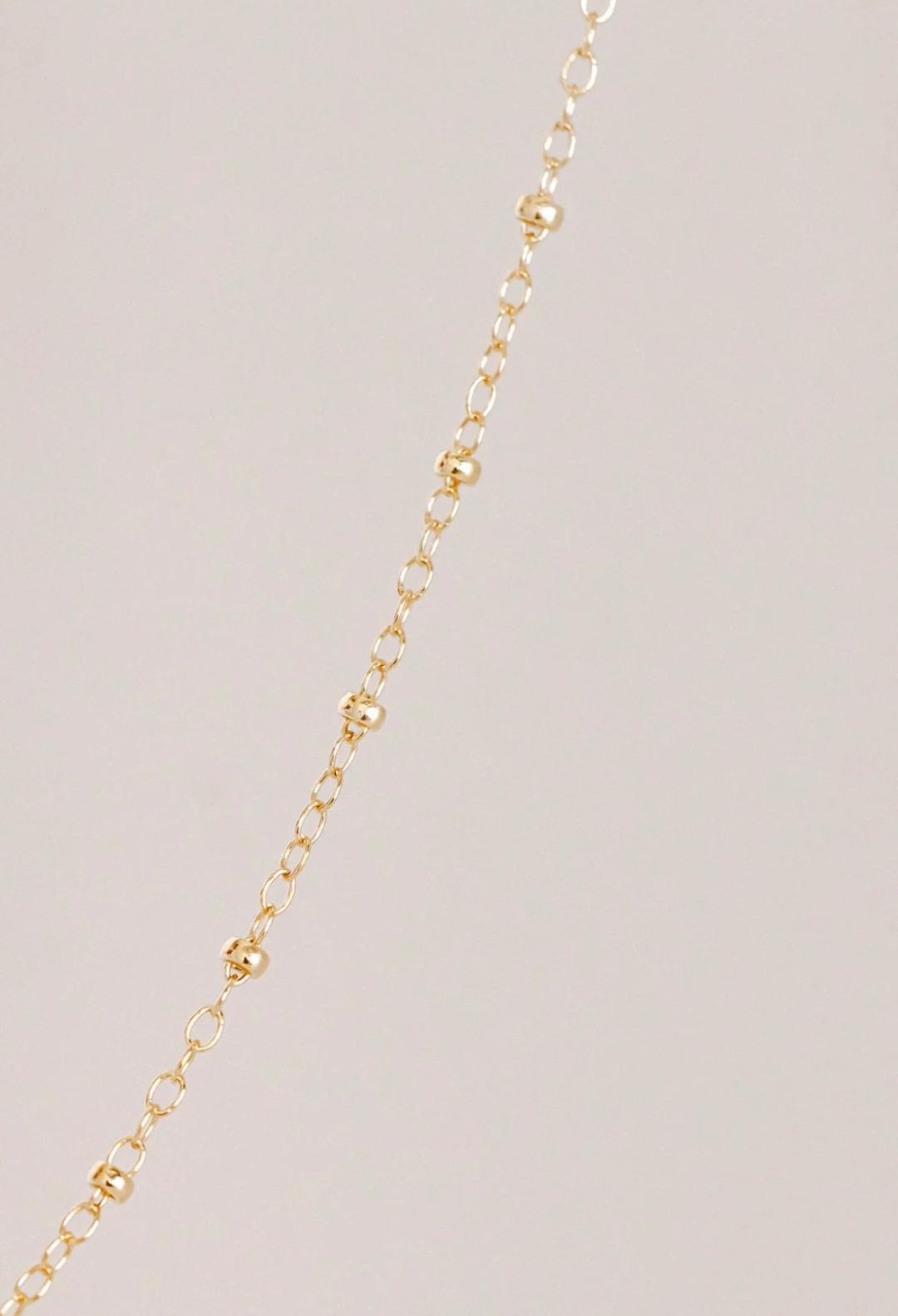 Gold Filled Satellite Chain Necklace