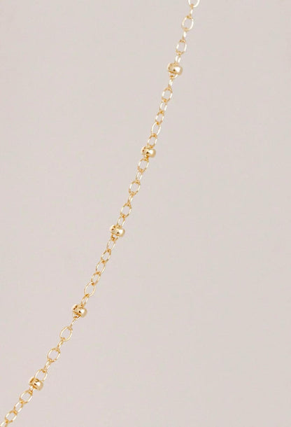 Gold Filled Satellite Chain Necklace