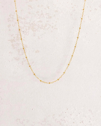 Gold Filled Satellite Chain Necklace