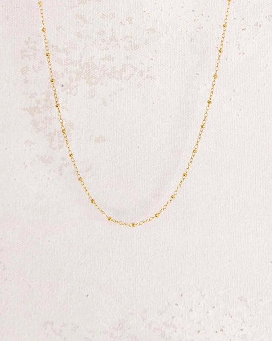 Gold Filled Satellite Chain Necklace