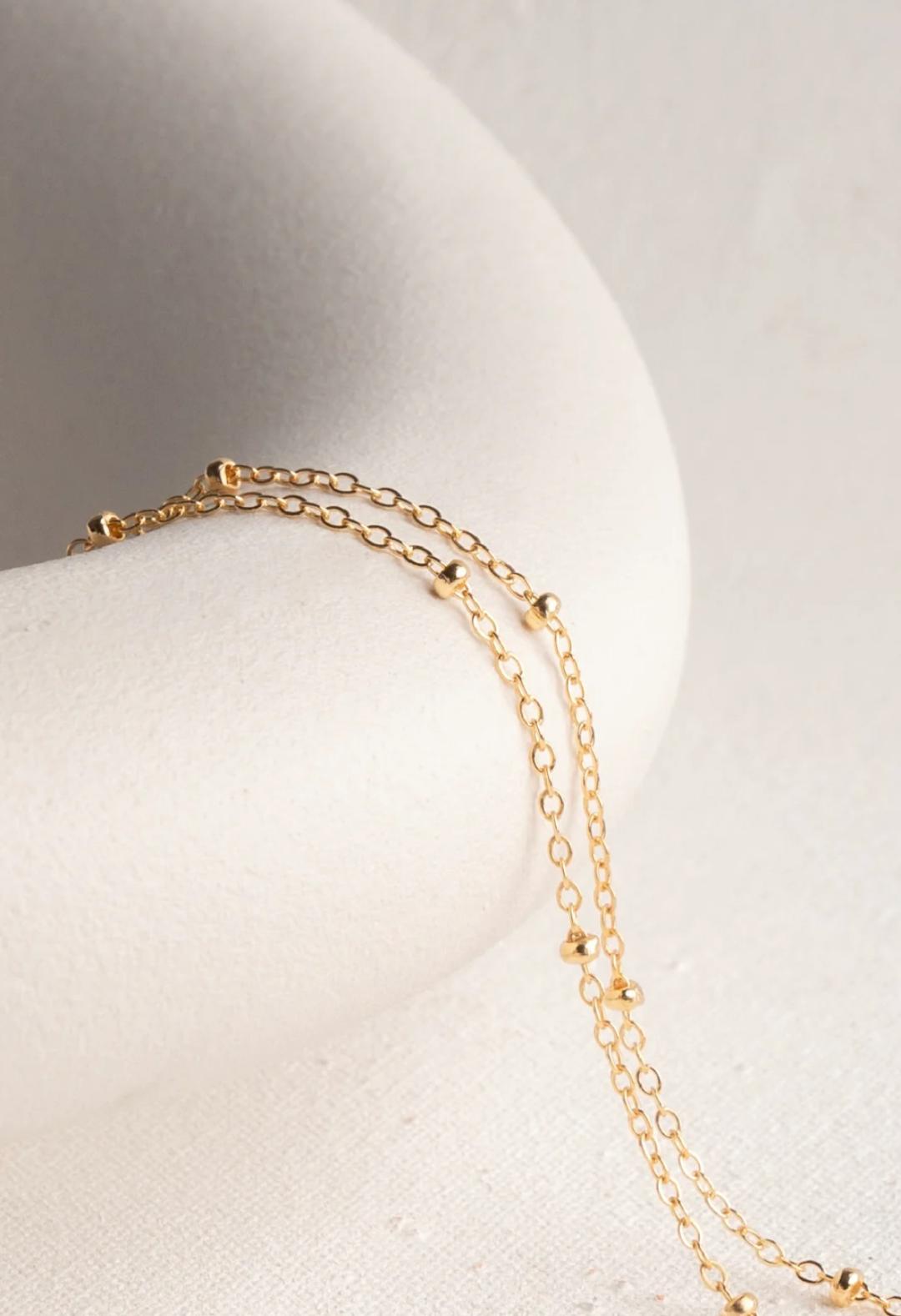 Gold Filled Satellite Chain Necklace